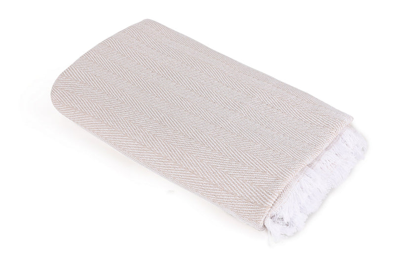 Pled Asi Home Milano - Beige Bumbac 180X210 cm