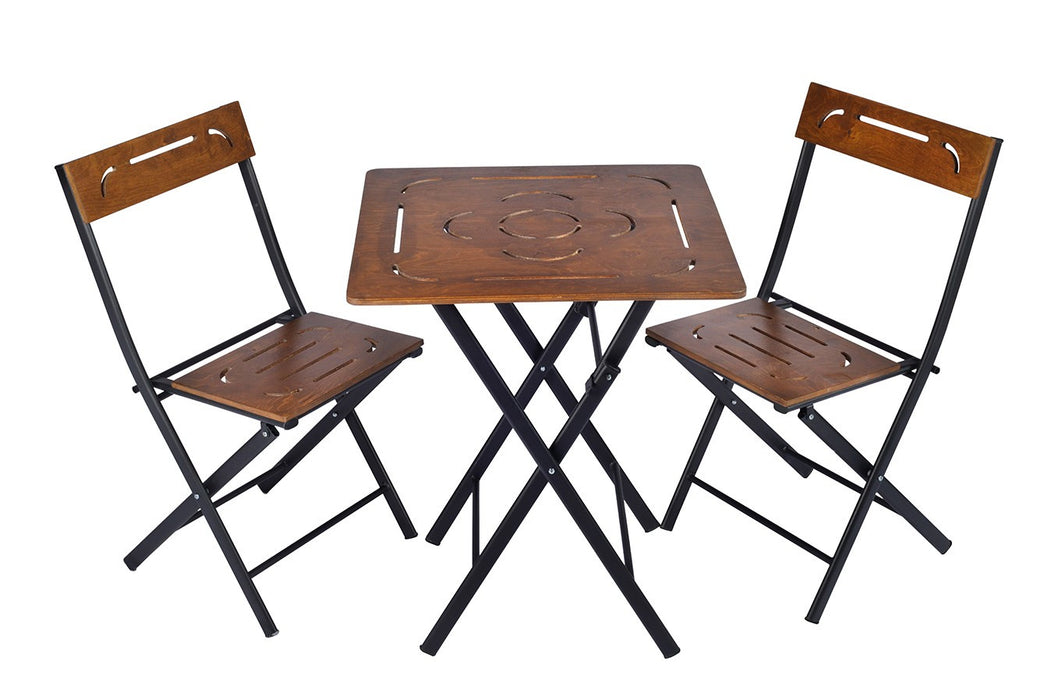 Set masă și scaune de grădină, 3 Piese Asi Home Bistro Set 3