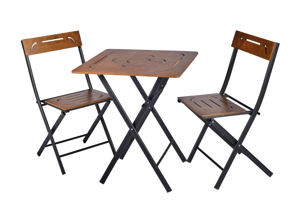 Set masă și scaune de grădină, 3 Piese Asi Home Bistro Set 3