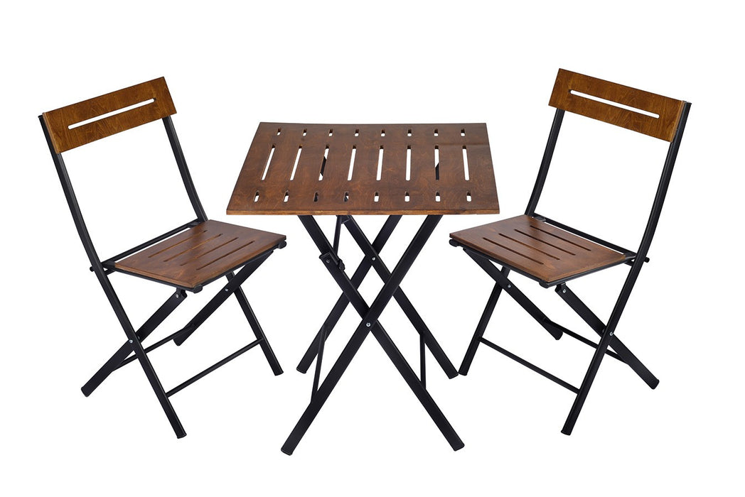 Set masă și scaune de grădină, 3 Piese Asi Home Bistro Set 4