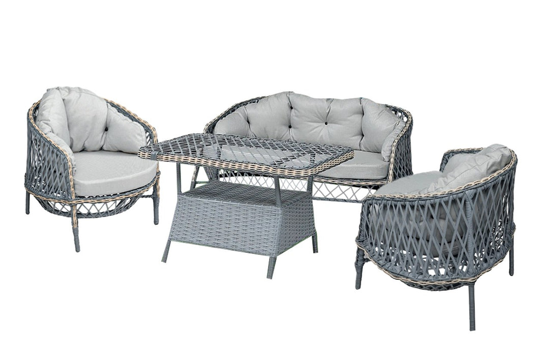 Set Lounge de Gradina Asi Home Lerra (1+1+3+Sehpa)