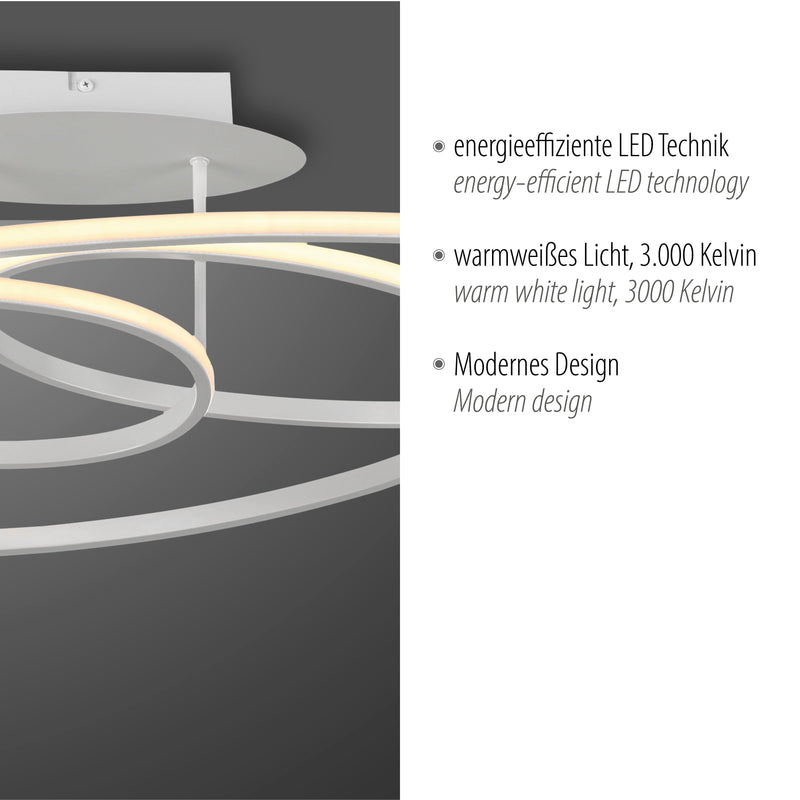 Plafoniera Paul Neuhaus LUMACA LED Alb