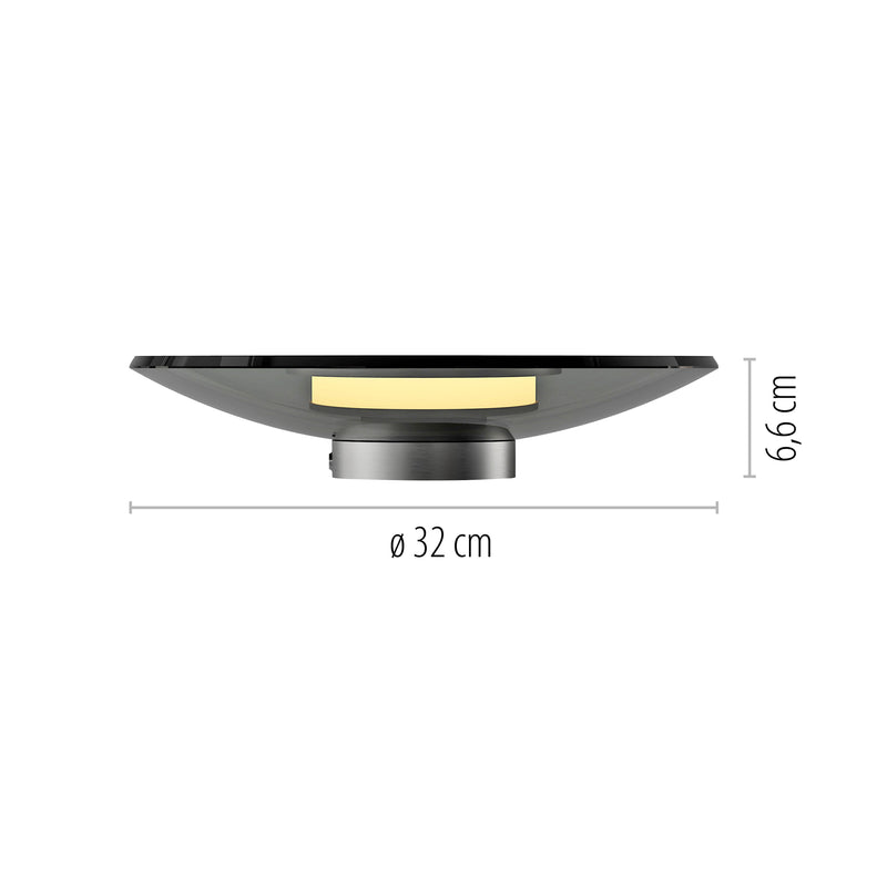 Veioza Paul Neuhaus PURE MOON LED Gri