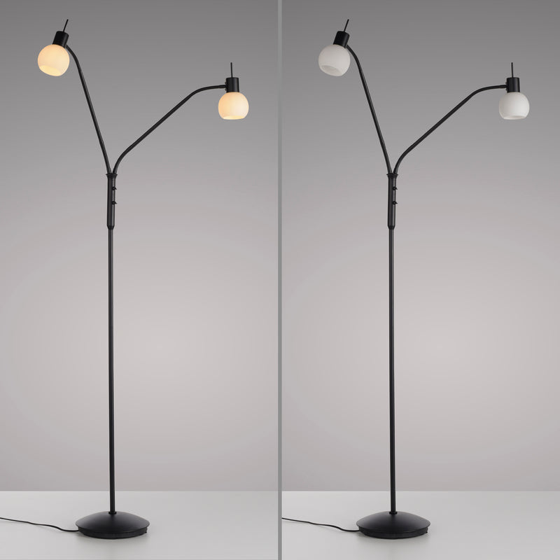Lampadar Paul Neuhaus LOKI 2xE14 Negru