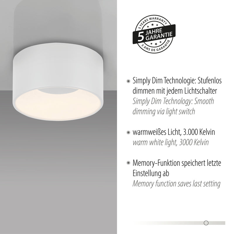 Plafoniera Paul Neuhaus TANIKA LED Alb