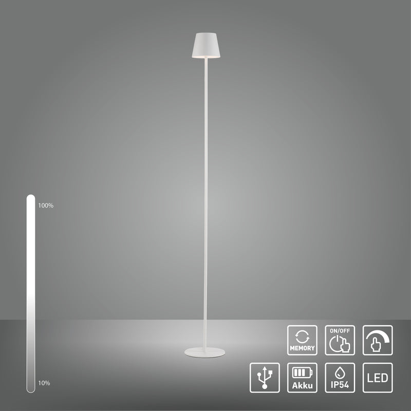 Lampa Exterior Paul Neuhaus EURIA LED Alb