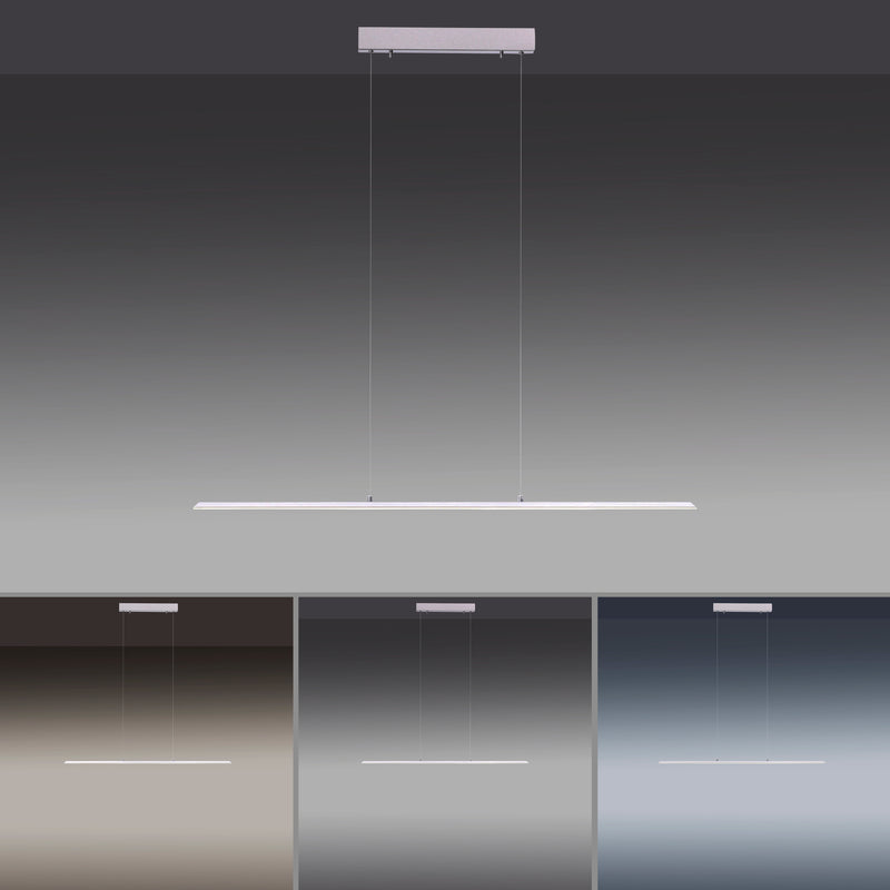 Lustra Paul Neuhaus PURE-LITE LED Argintiu