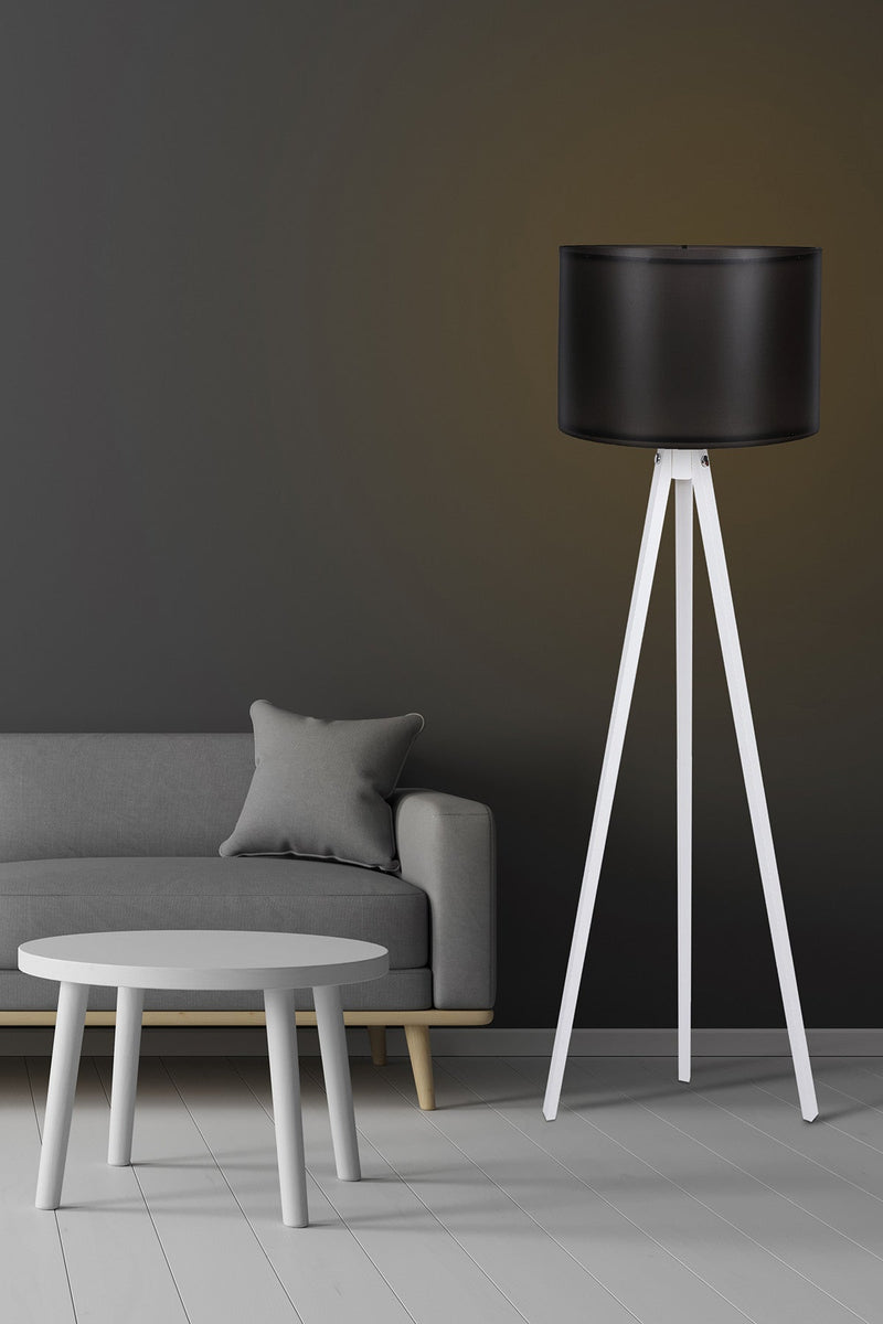 Lampadar Asi Home 105, Negru, Ø61 cm