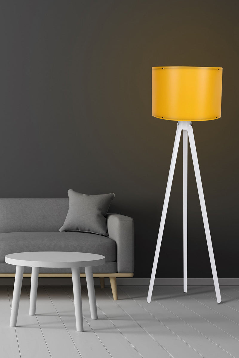 Lampadar Asi Home 107, Galben, Ø61 cm