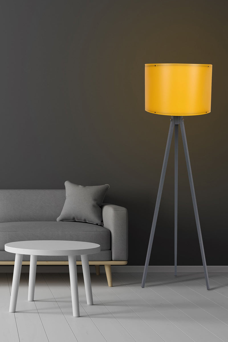 Lampadar Asi Home 110, Galben, Ø61 cm