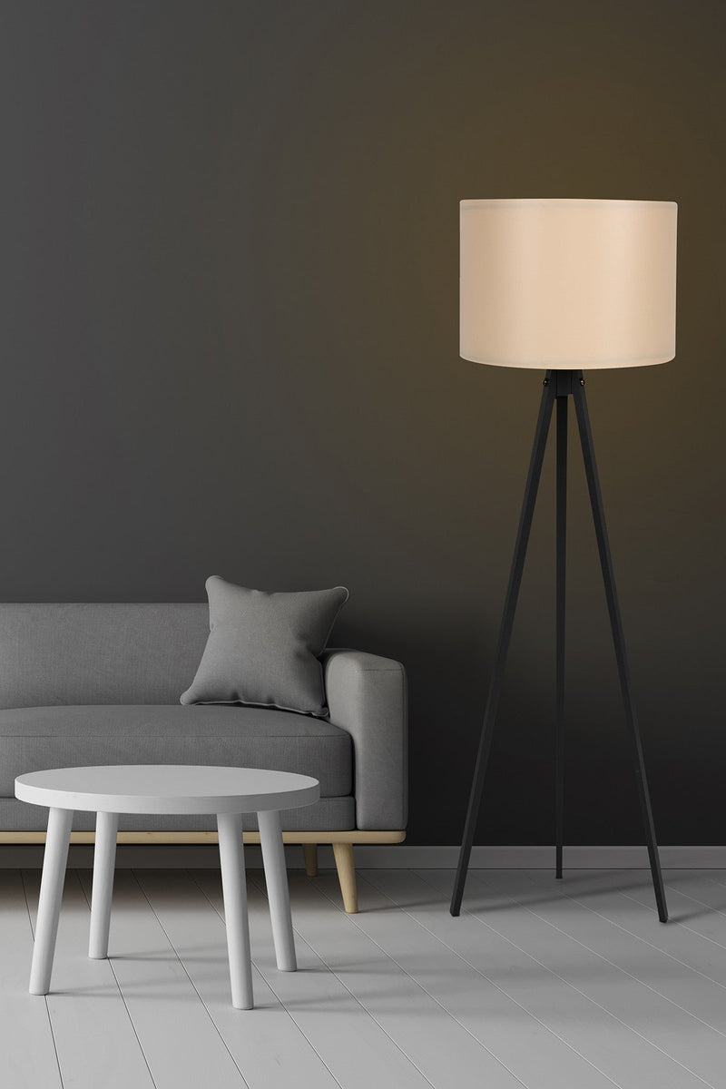 Lampadar Asi Home 115, Crem, Ø61 cm