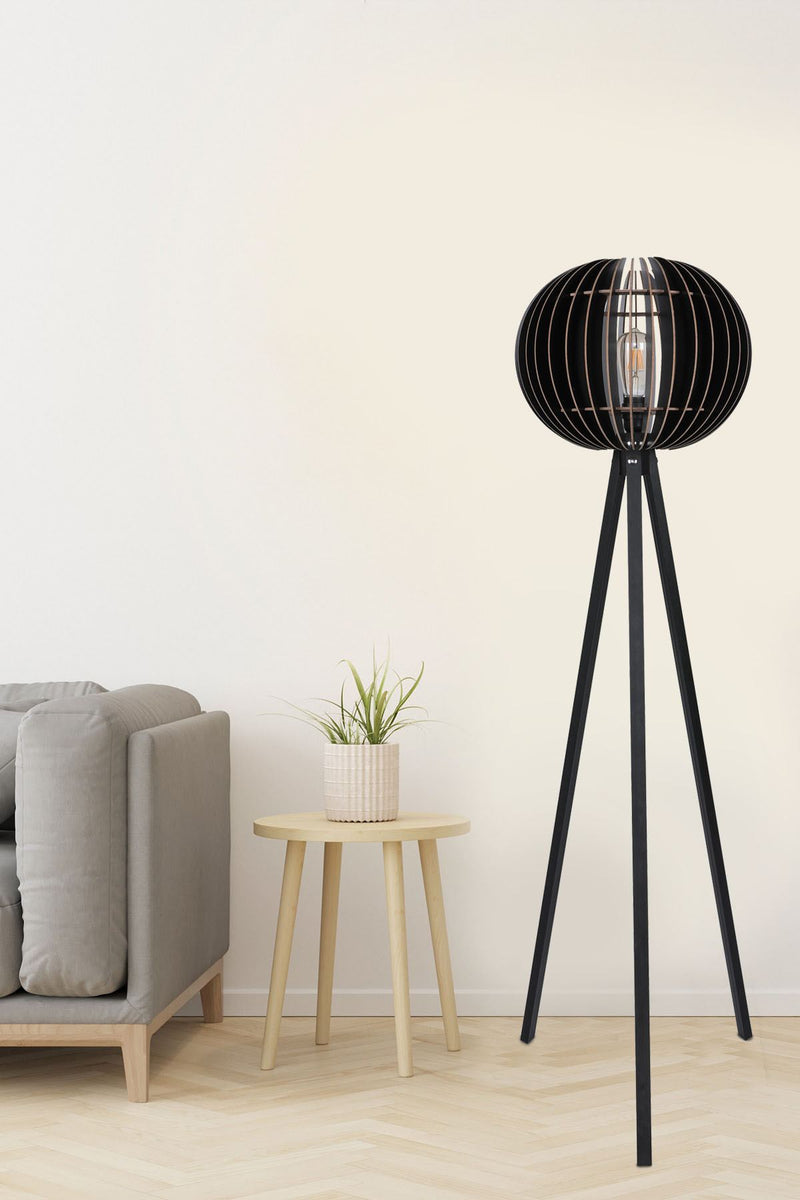 Lampadar Asi Home 192, Negru, Ø61 cm