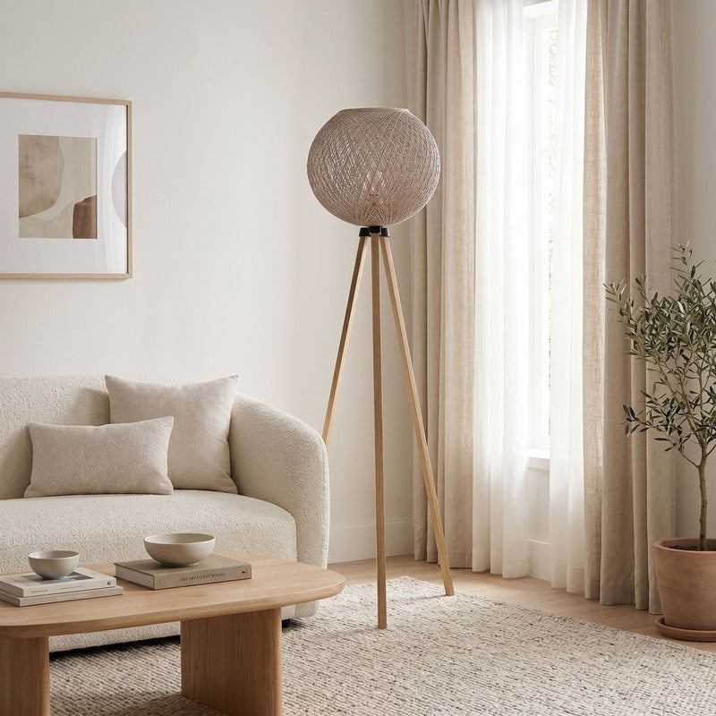 Lampadar Asi Home 194, Crem, Ø61 cm