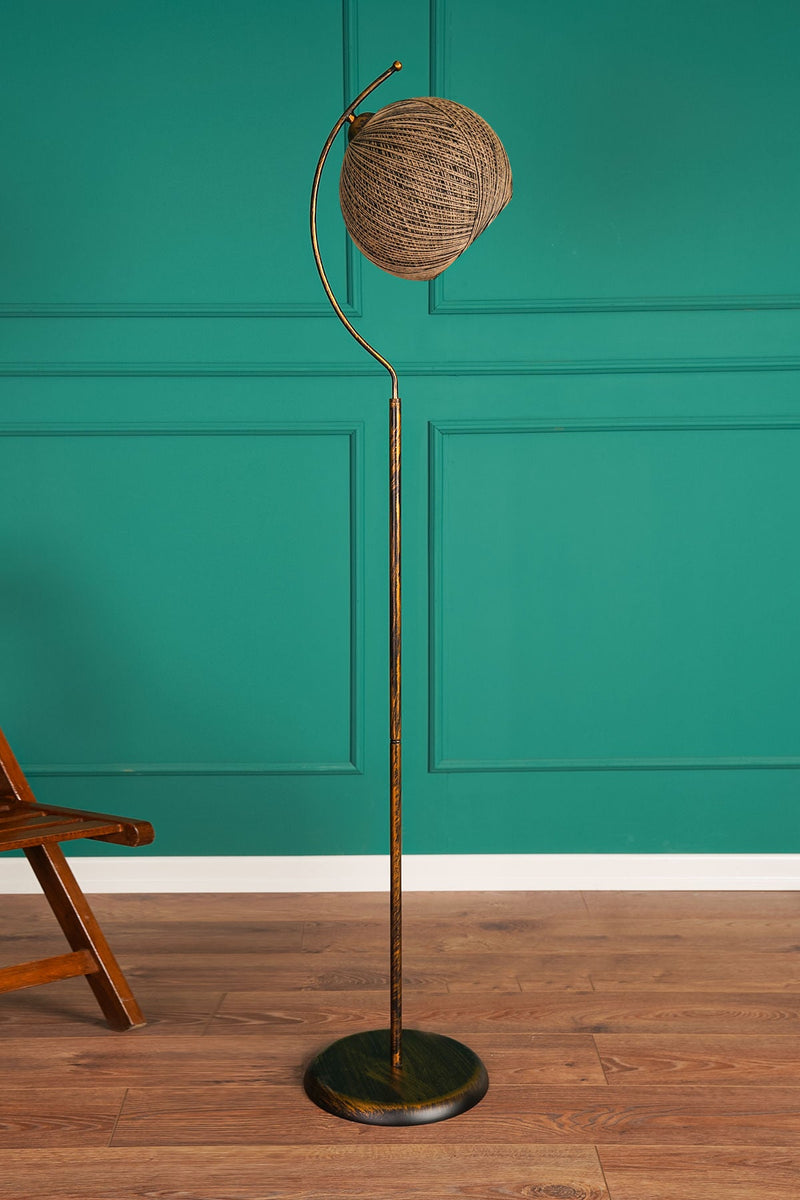 Lampadar Asi Home Povimento, Vintage Black, 30x165 cm