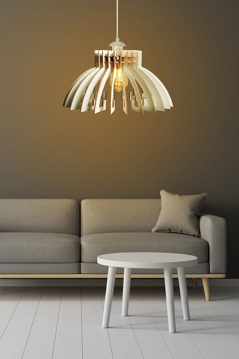 Lustră Asi Home 163, Alb, Ø54 cm
