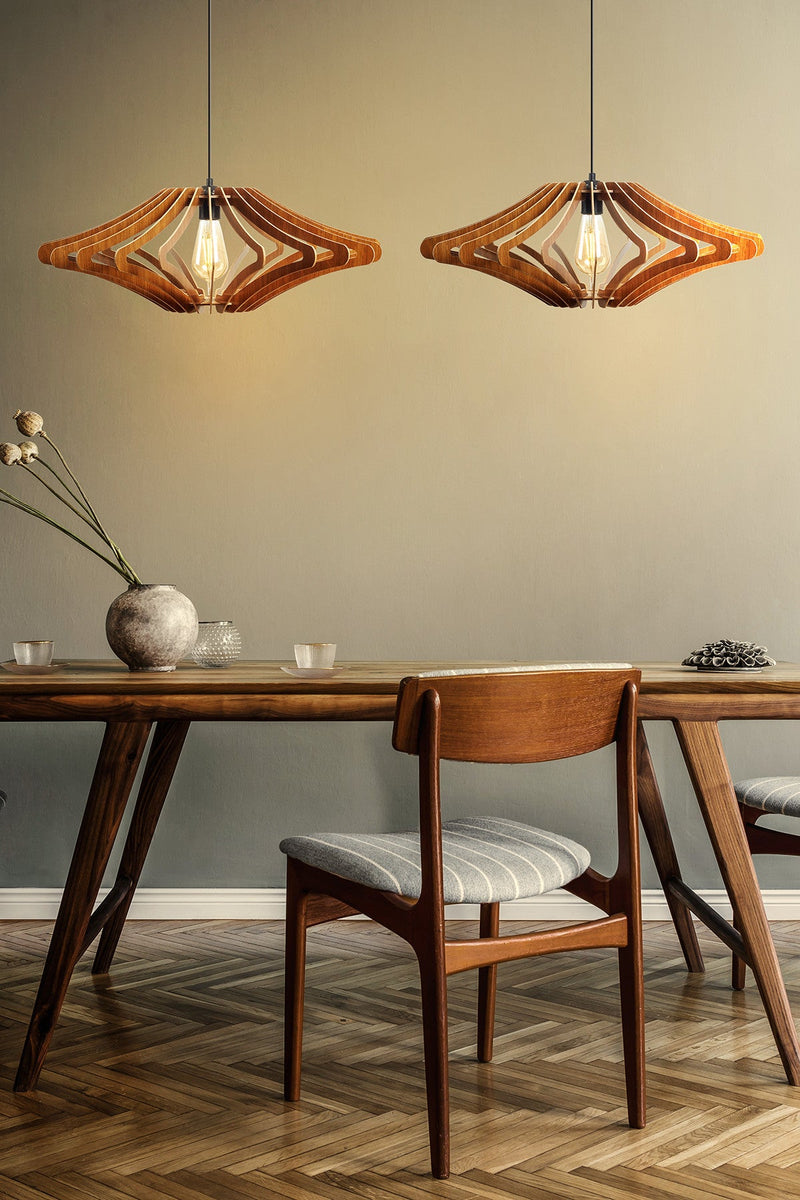 Lustră Asi Home 171, Walnut, Ø47 cm
