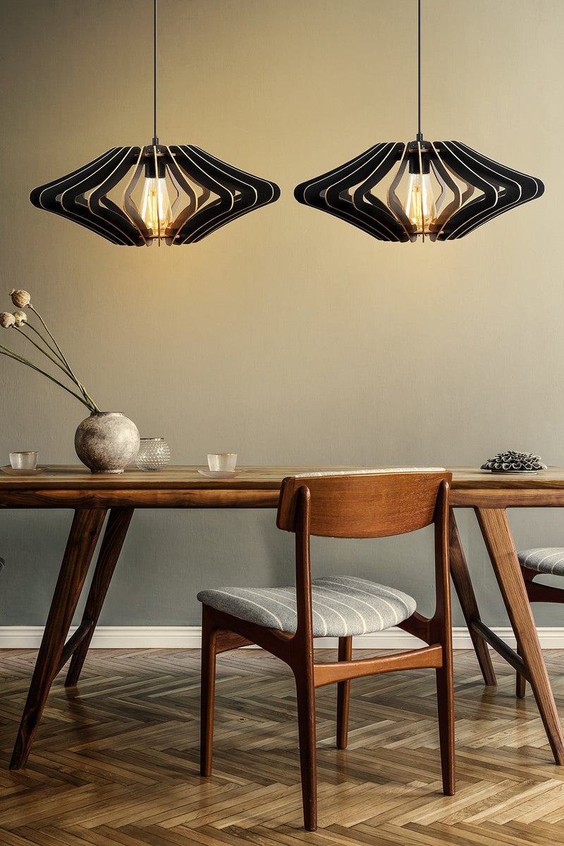 Lustră Asi Home 173, Negru, Ø47 cm