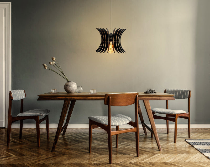 Lustră Asi Home 149-T, Negru, Ø20 cm
