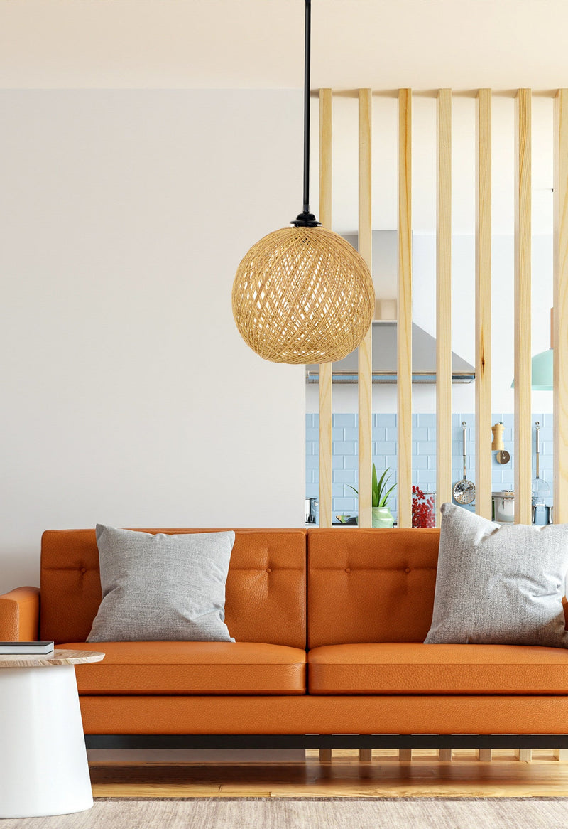 Lustră Asi Home 190 - Jsa, Galben, Ø24 cm