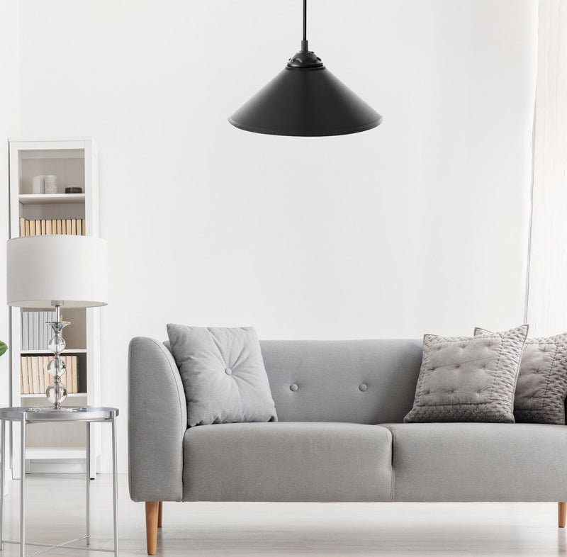 Lustră Asi Home 204-U, Negru, Ø25 cm