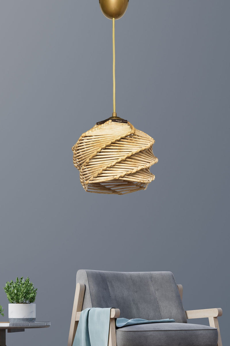 Lustră Asi Home Primante, Auriu, 20x75 cm
