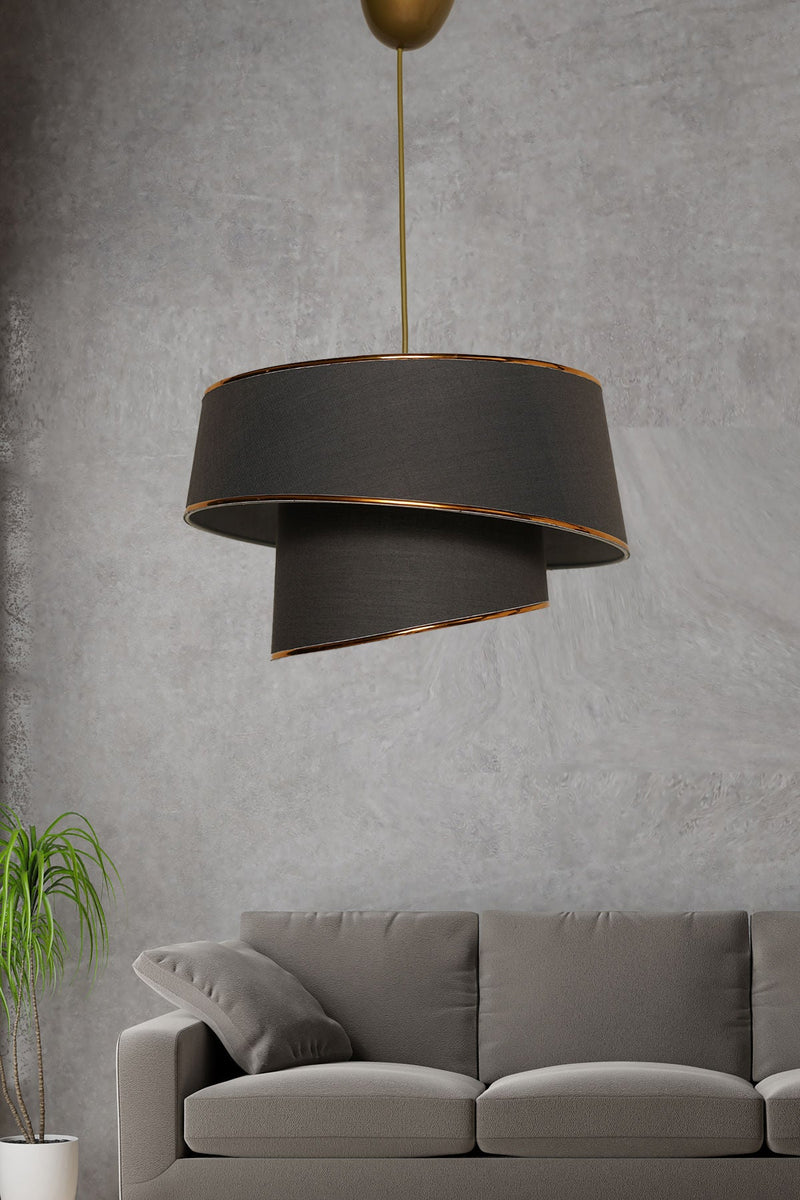 Lustră Asi Home Barette - Gold,, Auriu, 32x70 cm