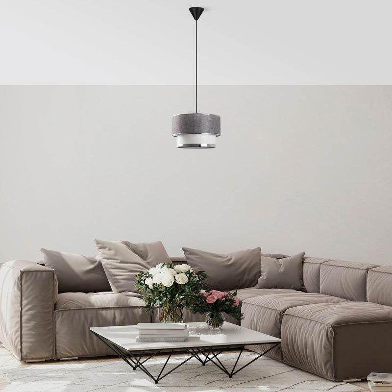 Lustră Asi Home Cake - Grey,, Gri, Ø30 cm