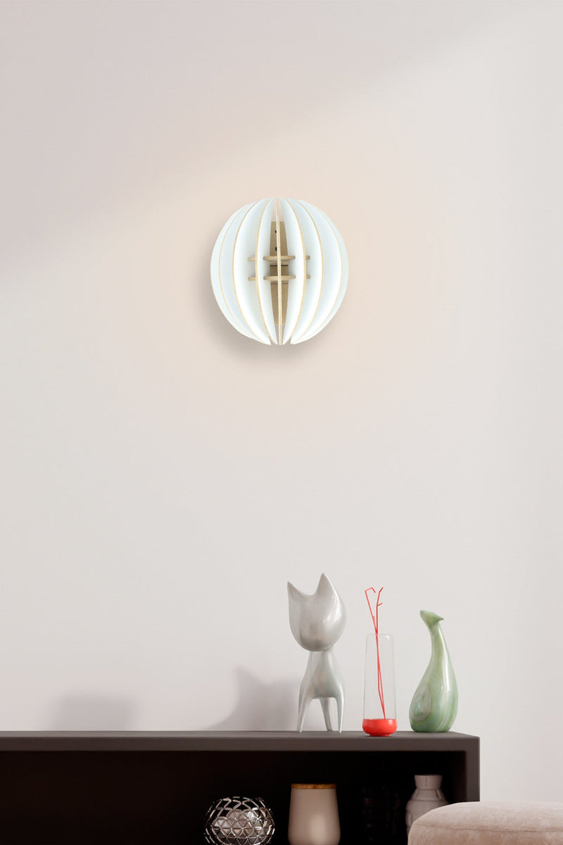 Aplică Asi Home 208-Sb, Alb, 19.5x19.5 cm