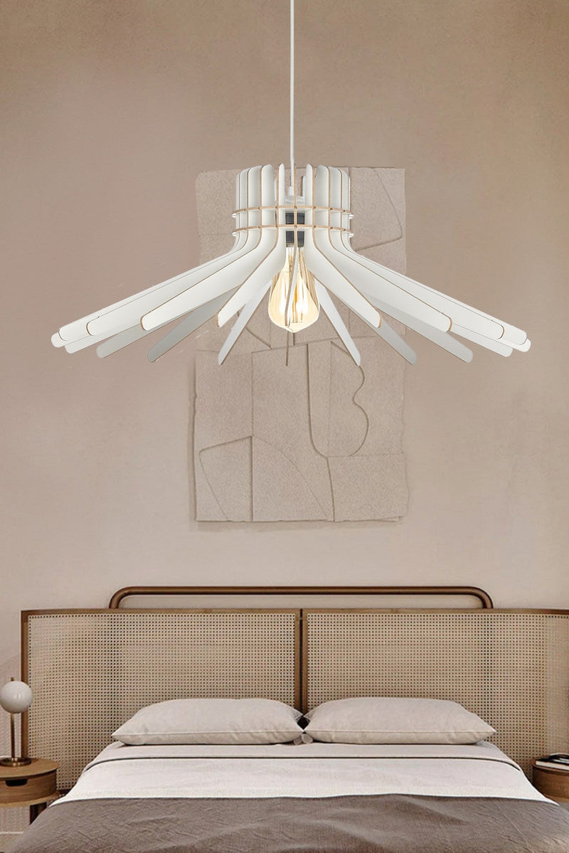 Lustră Asi Home Boomerang, Alb, Ø59 cm