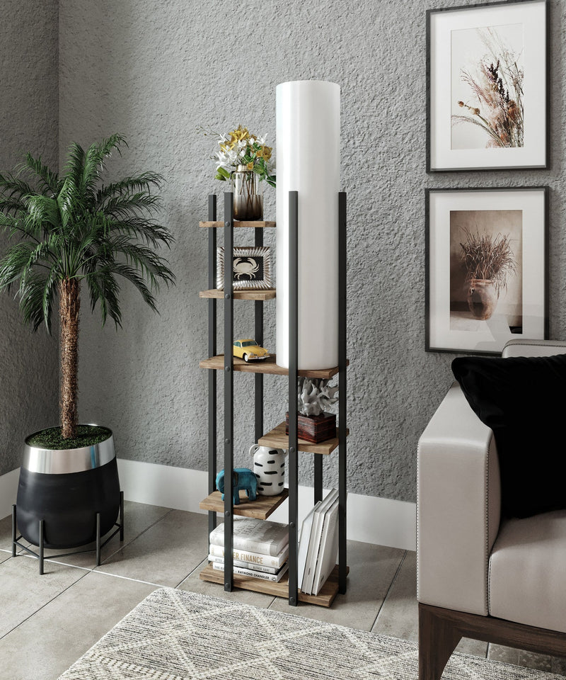 Lampadar Asi Home Vogue - SRC, Negru, 25x150 cm