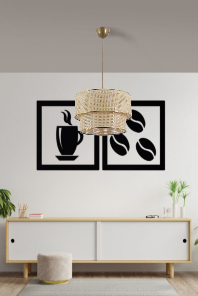 Lustră Asi Home Hazeran, Ecru, 30x70 cm