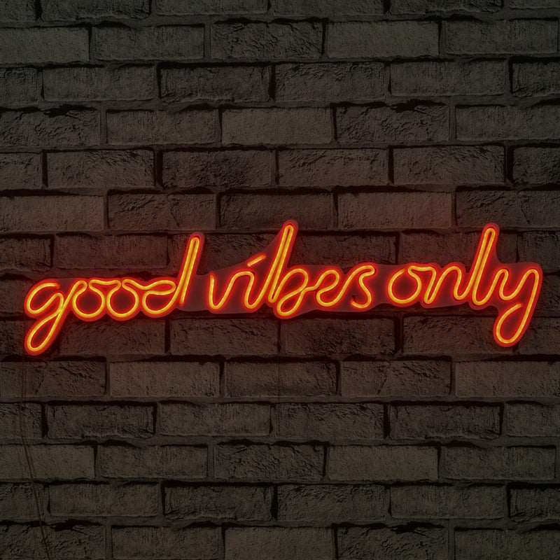 Decorațiune Perete Asi Home Good Vibes Only, Roșu