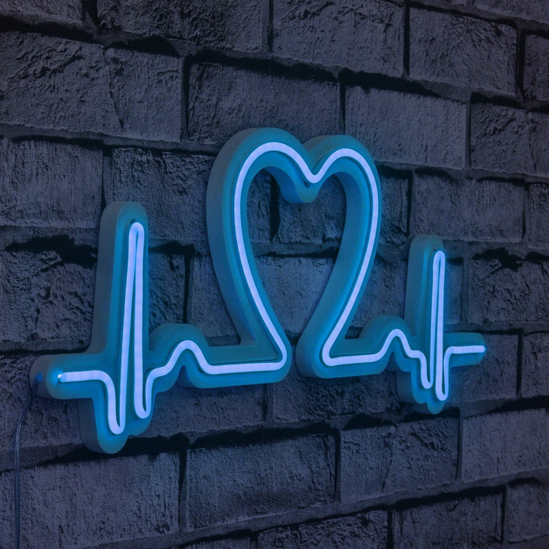 Decorațiune Perete Asi Home Love Rhythm, Albastru