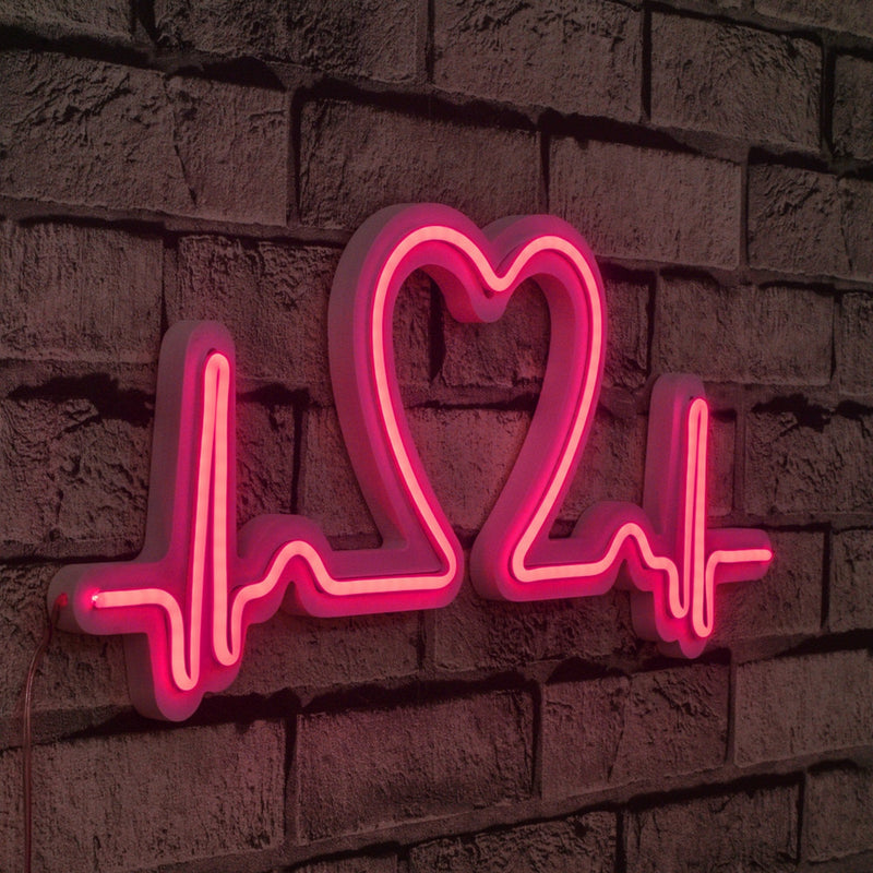 Decorațiune Perete Asi Home Love Rhythm, Roz