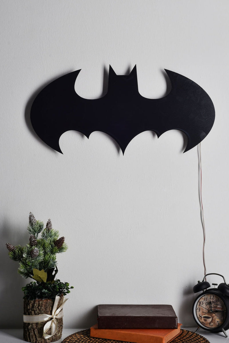 Decorațiune Perete Asi Home Batman, Albastru, 50x25 cm