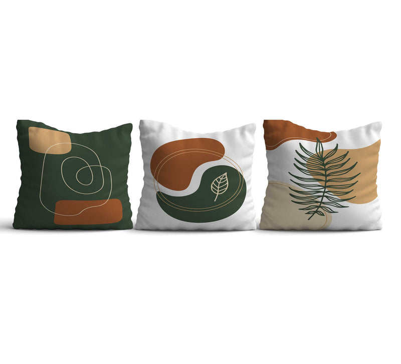Set Pernute Decorative (3 Bucati) Asi Home HMI-KIR-126 50% Bumbac | 50% Poliester 43X43 cm