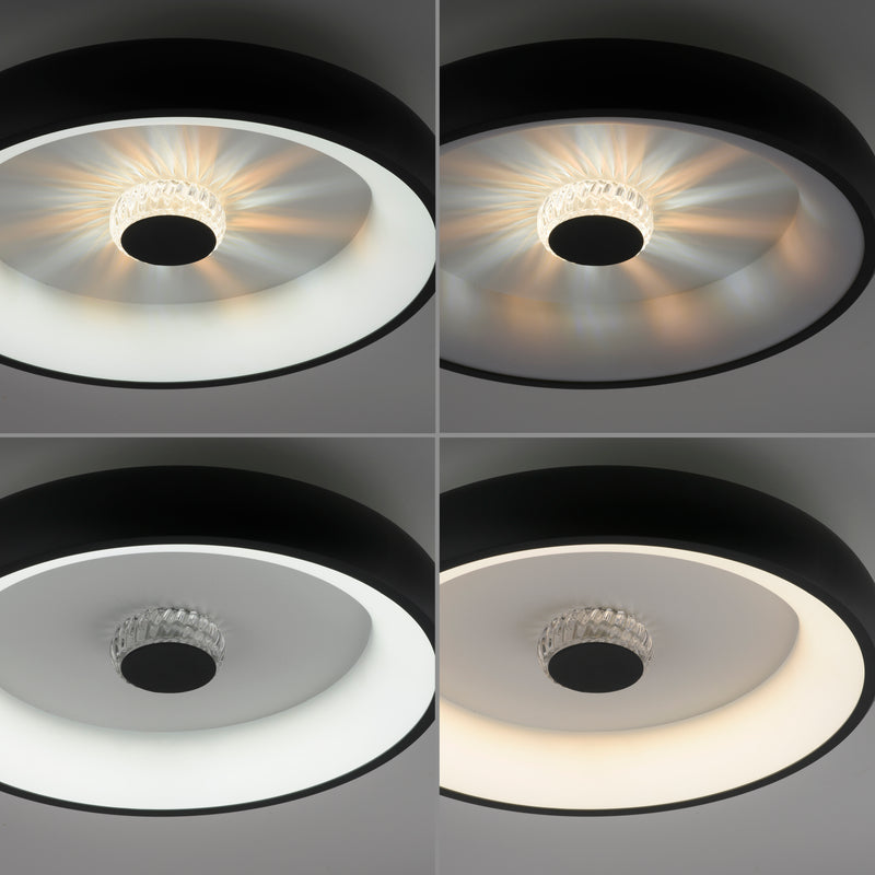 Plafoniera Zuma Line VERTIGO LED Negru