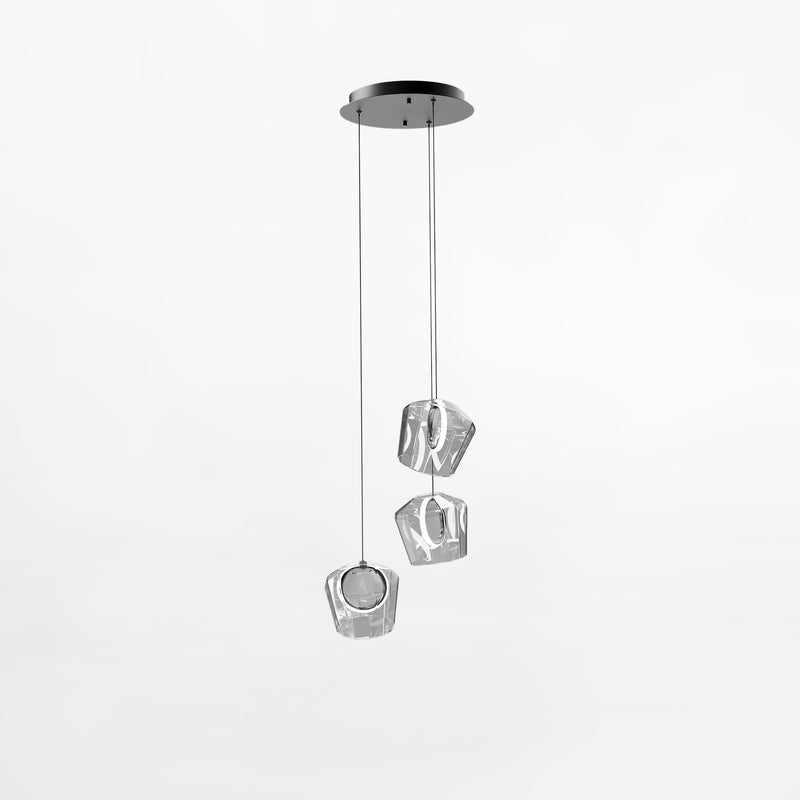 Lustra Zuma Line COLORE 3xLED Transparent