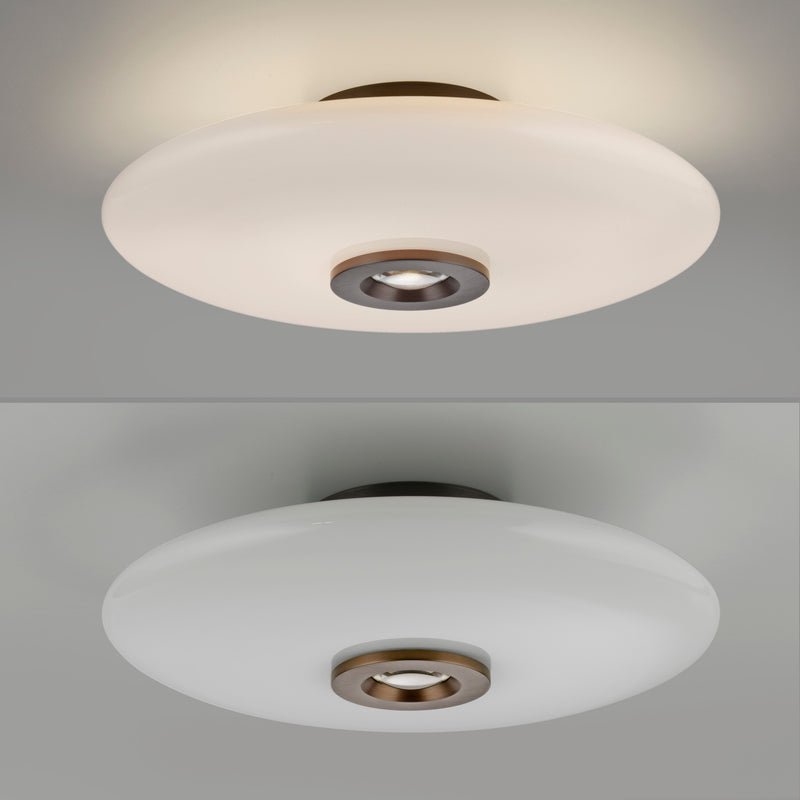 Plafoniera Paul Neuhaus PURE VITRUM 2xLED Maro Metalic