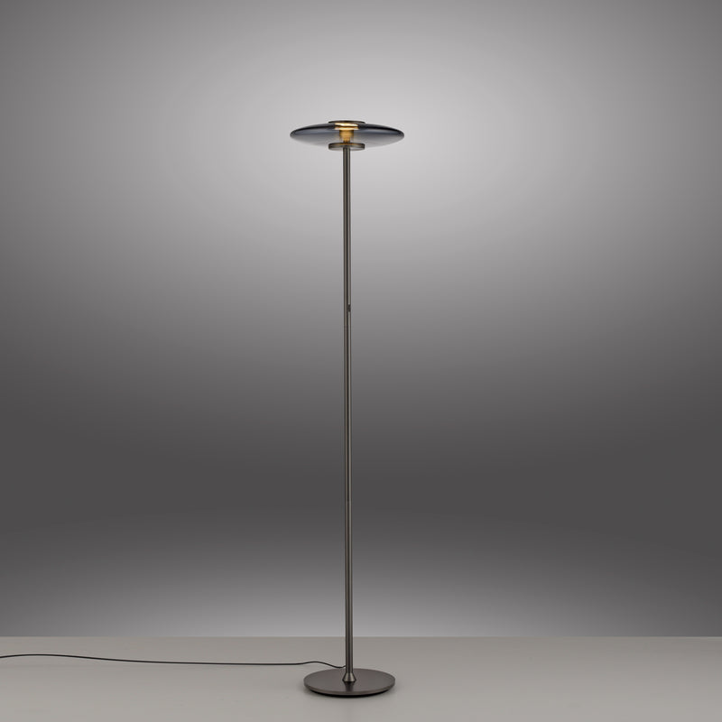 Lampadar Paul Neuhaus PURE VITRUM 2xLED Gri
