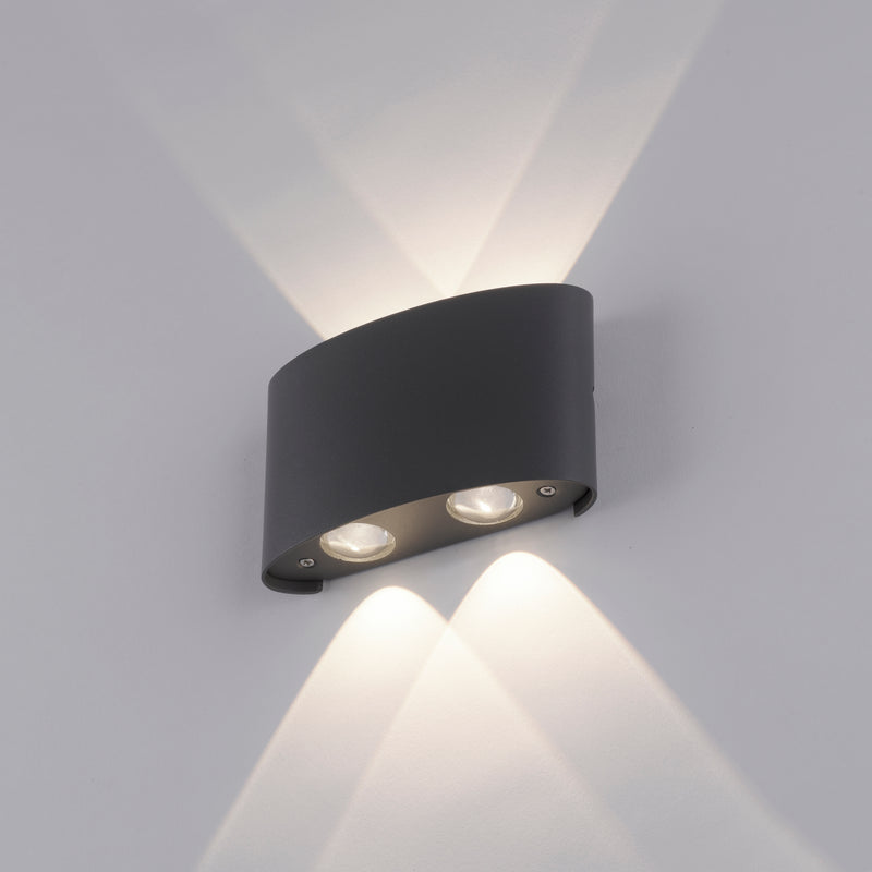 Aplica Paul Neuhaus CARLO 4xLED Antracit