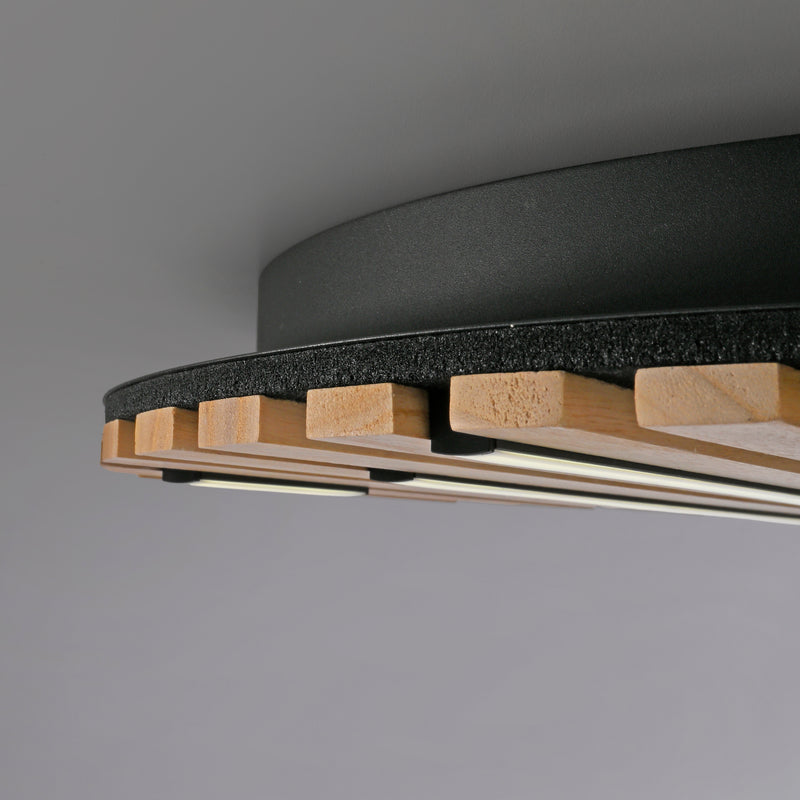 Plafoniera Paul Neuhaus Q-AKUSTIK LED Lemn