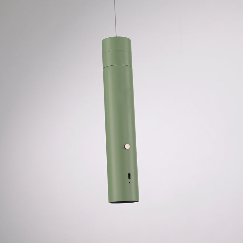 Lustra Paul Neuhaus ATTACH LED Verde Deschis