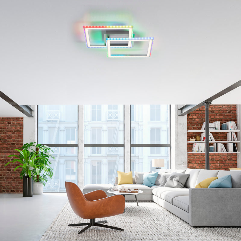 Plafoniera Paul Neuhaus FELIX60 2xLED Argintiu