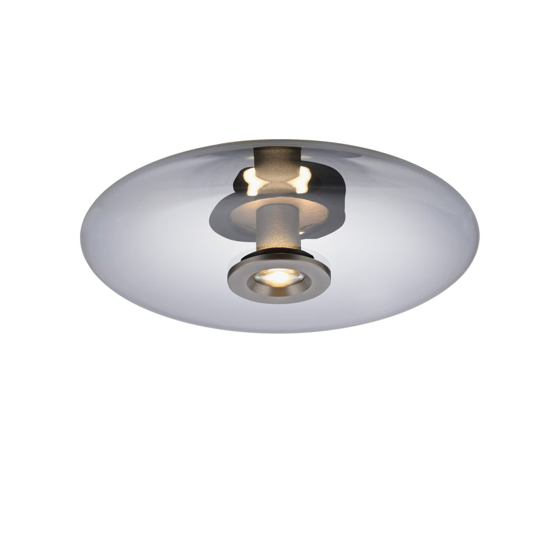 Plafoniera Paul Neuhaus PURE VITRUM 2xLED Gri