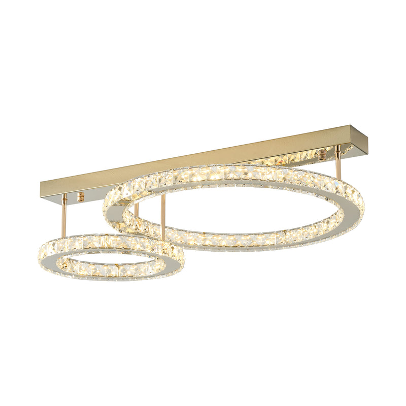 Plafoniera Zuma Line GIRONA 2xLED Auriu