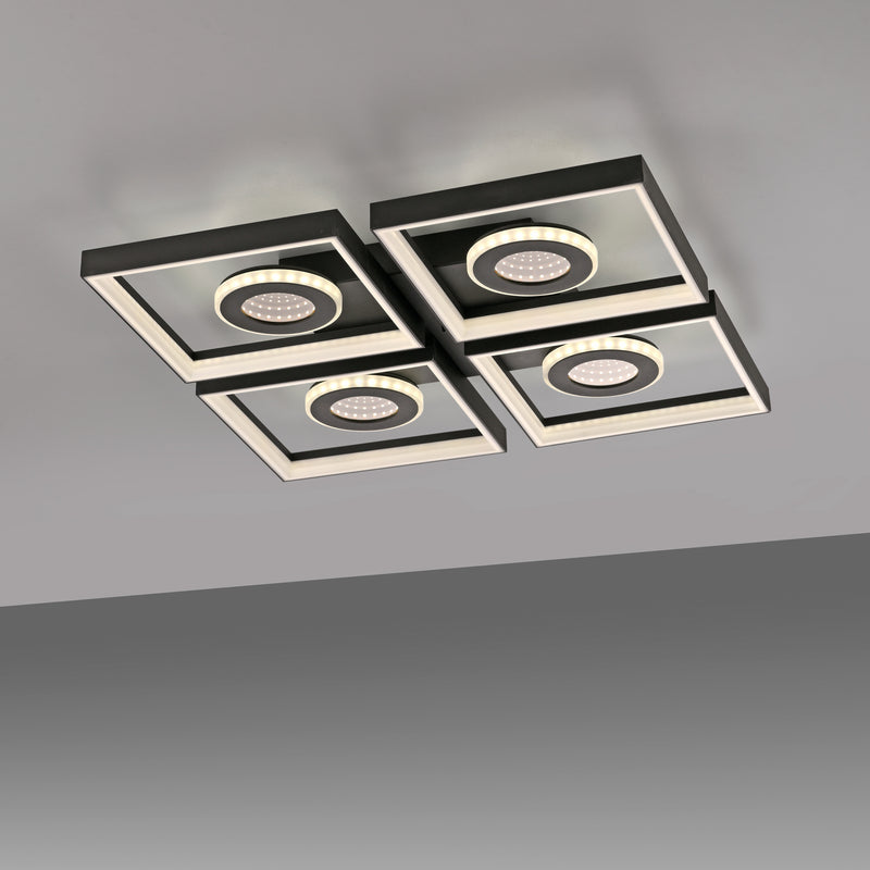 Plafoniera Paul Neuhaus TRAFORO LED Negru