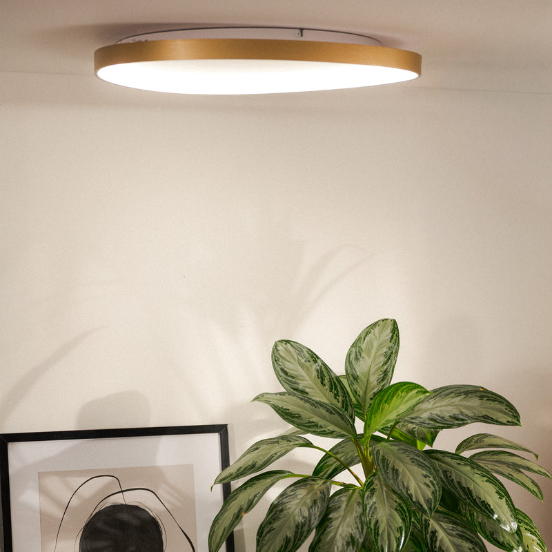 Plafoniera Zuma Line LIRIA LED Auriu