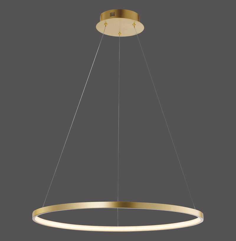Lustra Paul Neuhaus CIRCLE LED Auriu