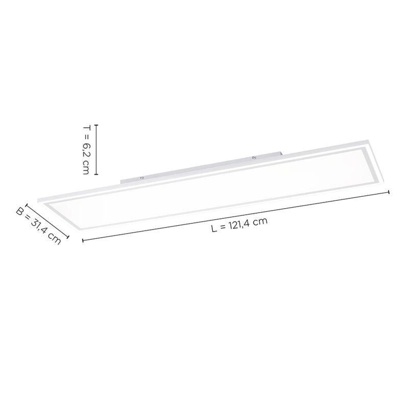 Plafoniera Paul Neuhaus EDGING LED Alb